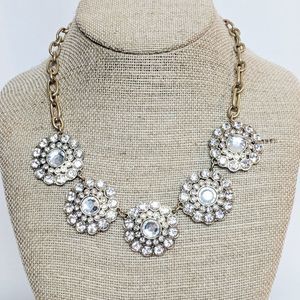 J. Crew Crystal Statement Necklace